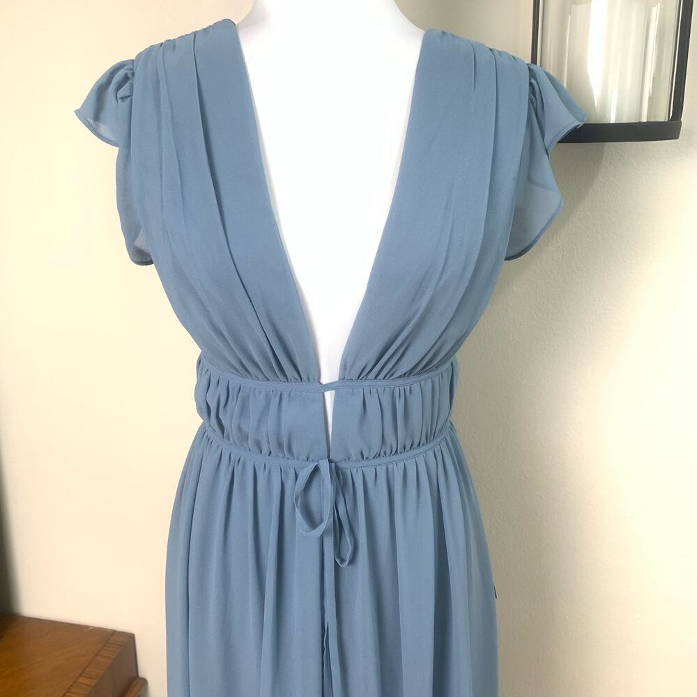 Lulu's Light Blue Maxi Dress - Picture 5 of 12